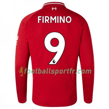 Tenue Liverpool Firmino 9 Domicile 2018-2019 Maillot de Foot ML